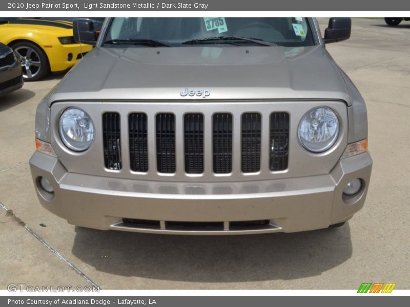 Light Sandstone Metallic / Dark Slate Gray 2010 Jeep Patriot Sport