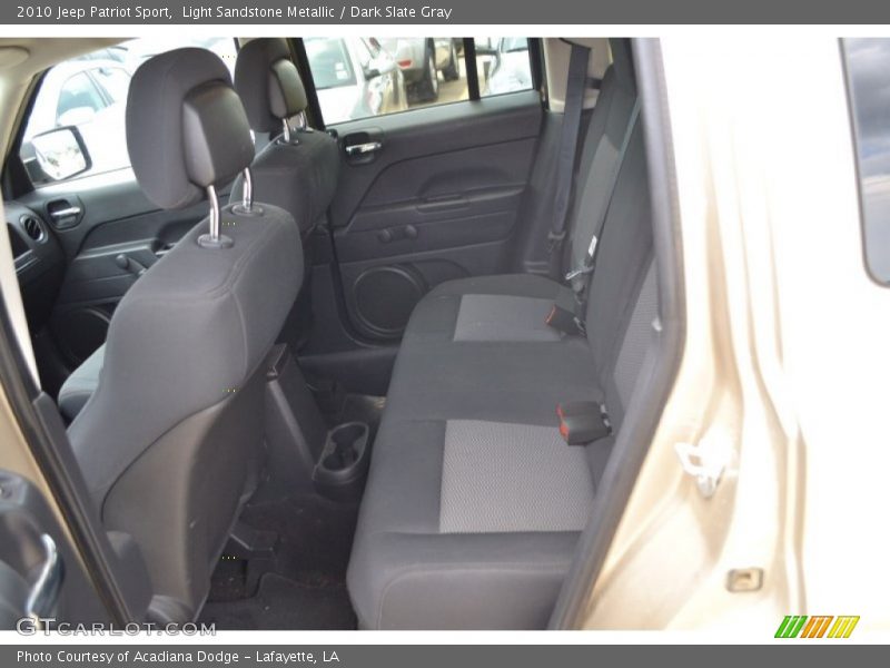 Light Sandstone Metallic / Dark Slate Gray 2010 Jeep Patriot Sport