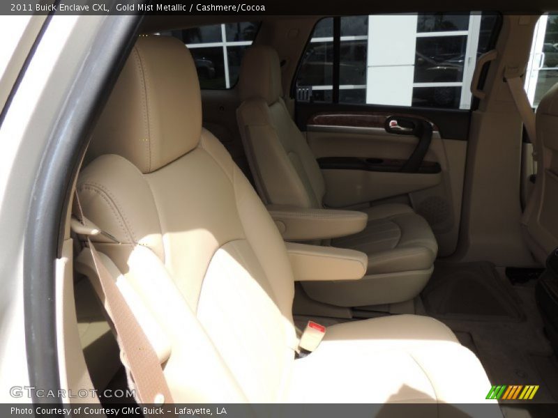 Gold Mist Metallic / Cashmere/Cocoa 2011 Buick Enclave CXL