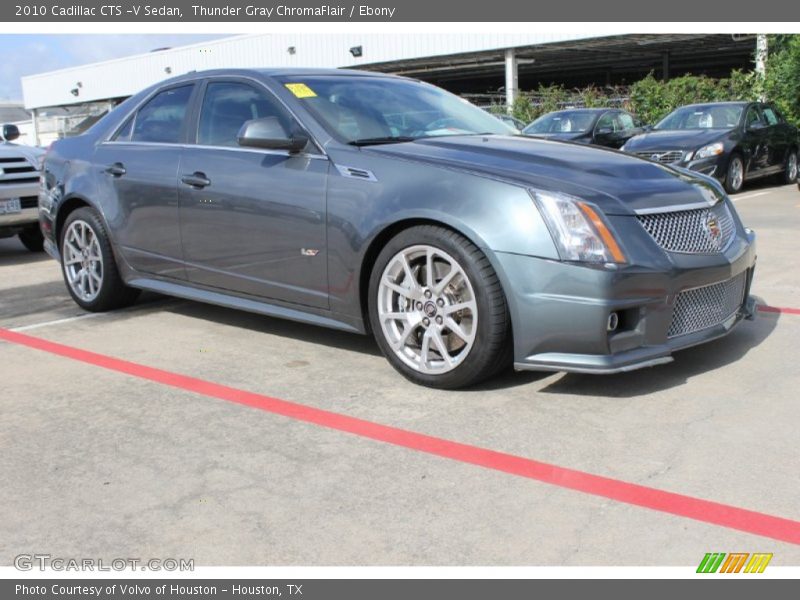 Front 3/4 View of 2010 CTS -V Sedan