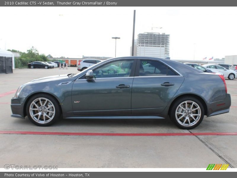  2010 CTS -V Sedan Thunder Gray ChromaFlair