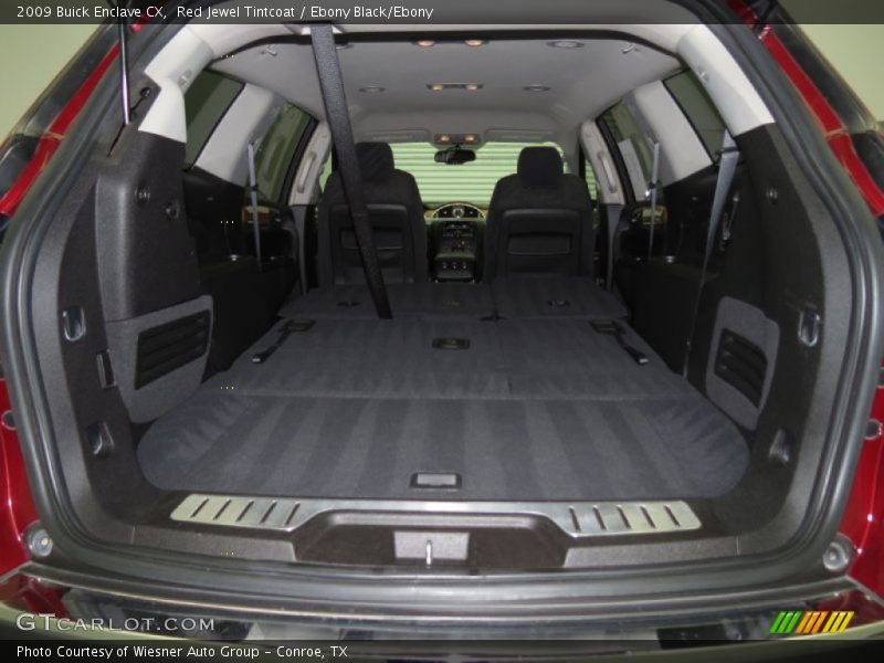 Red Jewel Tintcoat / Ebony Black/Ebony 2009 Buick Enclave CX