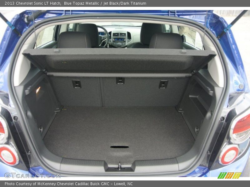 Blue Topaz Metallic / Jet Black/Dark Titanium 2013 Chevrolet Sonic LT Hatch