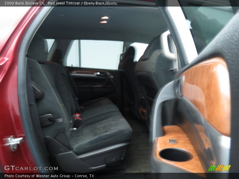 Red Jewel Tintcoat / Ebony Black/Ebony 2009 Buick Enclave CX
