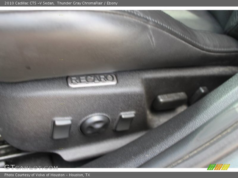 Thunder Gray ChromaFlair / Ebony 2010 Cadillac CTS -V Sedan