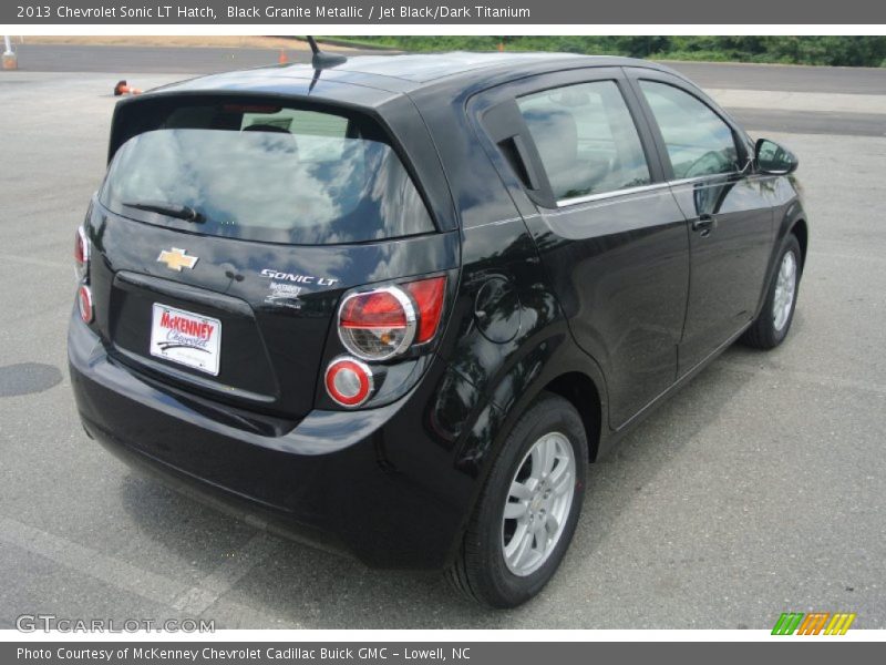 Black Granite Metallic / Jet Black/Dark Titanium 2013 Chevrolet Sonic LT Hatch