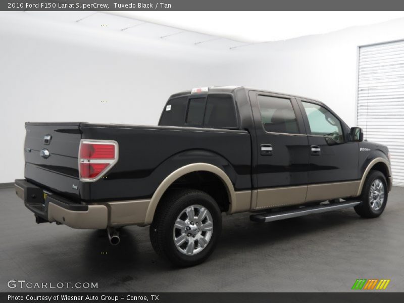 Tuxedo Black / Tan 2010 Ford F150 Lariat SuperCrew
