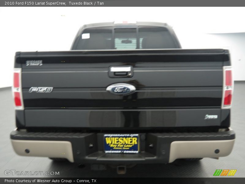 Tuxedo Black / Tan 2010 Ford F150 Lariat SuperCrew