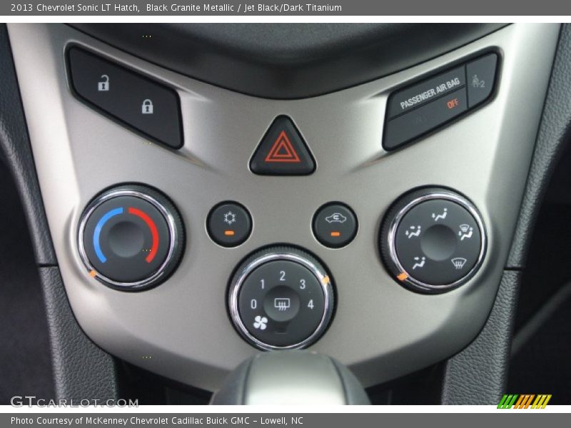 Black Granite Metallic / Jet Black/Dark Titanium 2013 Chevrolet Sonic LT Hatch