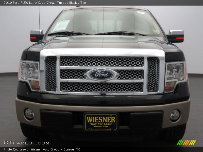Tuxedo Black / Tan 2010 Ford F150 Lariat SuperCrew