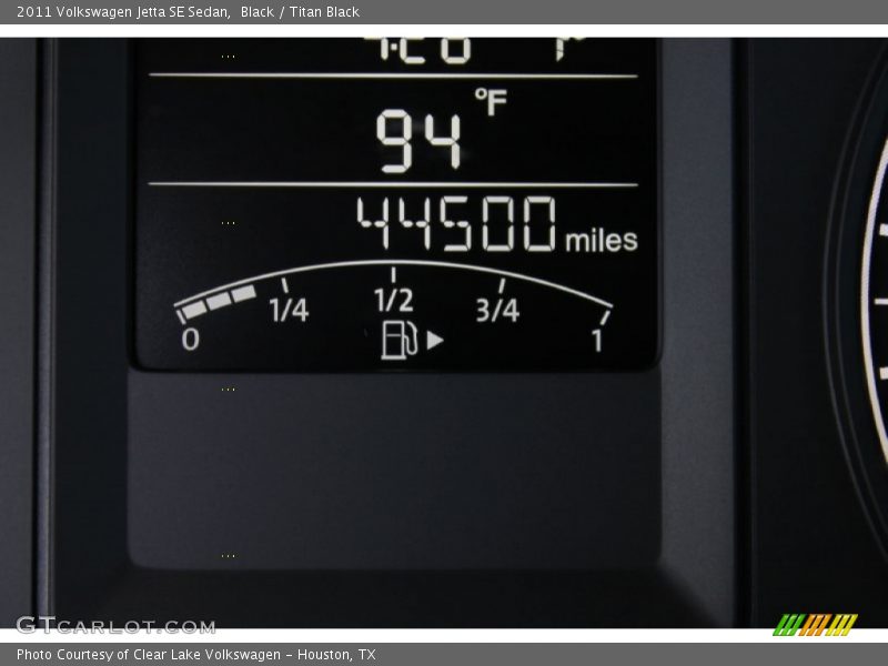 Black / Titan Black 2011 Volkswagen Jetta SE Sedan