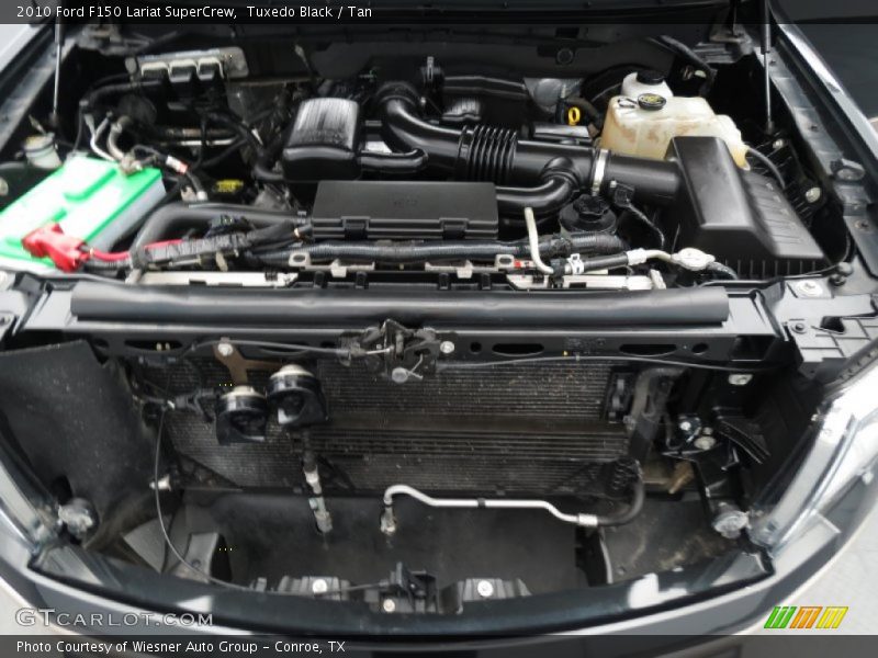 Tuxedo Black / Tan 2010 Ford F150 Lariat SuperCrew