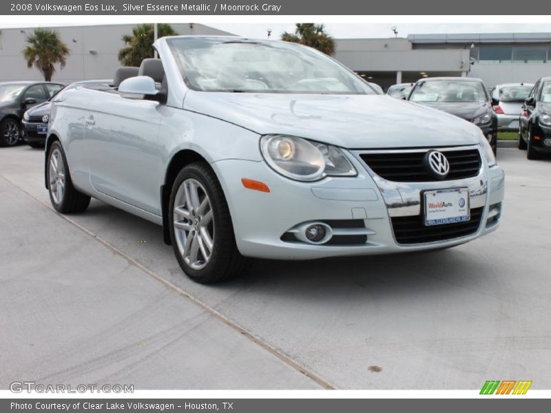 Silver Essence Metallic / Moonrock Gray 2008 Volkswagen Eos Lux