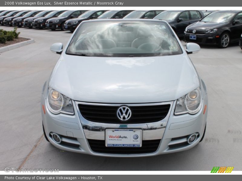 Silver Essence Metallic / Moonrock Gray 2008 Volkswagen Eos Lux