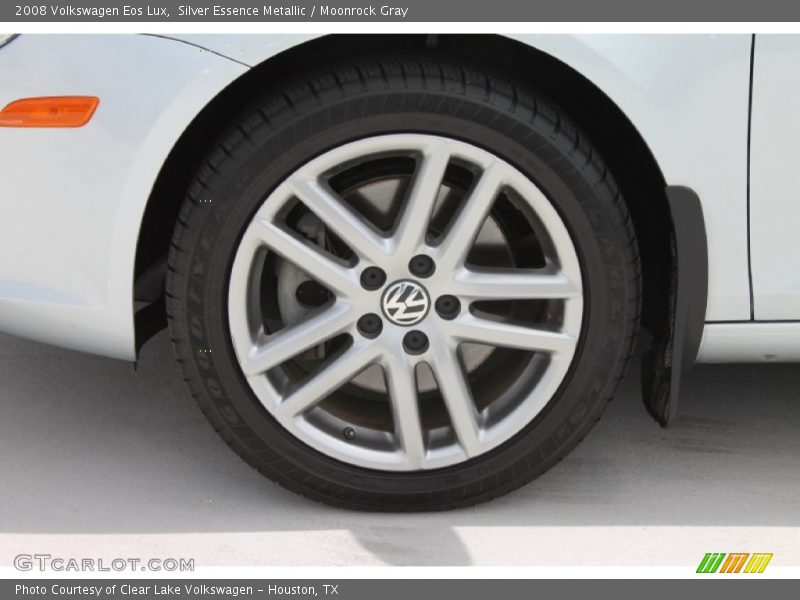 Silver Essence Metallic / Moonrock Gray 2008 Volkswagen Eos Lux