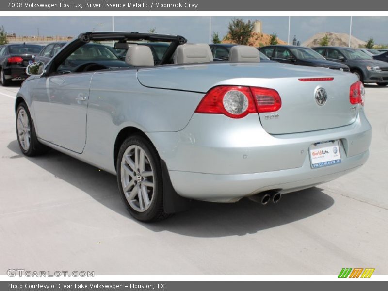 Silver Essence Metallic / Moonrock Gray 2008 Volkswagen Eos Lux