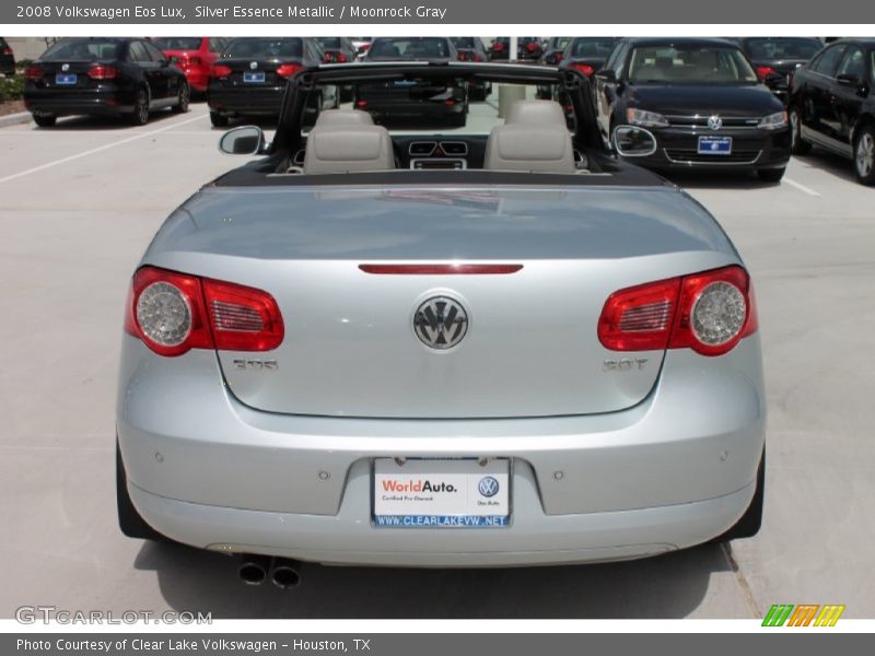 Silver Essence Metallic / Moonrock Gray 2008 Volkswagen Eos Lux