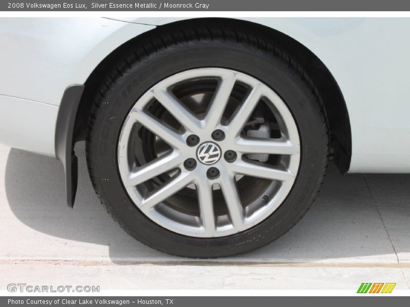 Silver Essence Metallic / Moonrock Gray 2008 Volkswagen Eos Lux