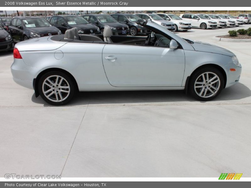 Silver Essence Metallic / Moonrock Gray 2008 Volkswagen Eos Lux