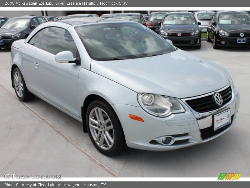 Silver Essence Metallic / Moonrock Gray 2008 Volkswagen Eos Lux