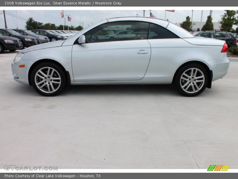Silver Essence Metallic / Moonrock Gray 2008 Volkswagen Eos Lux