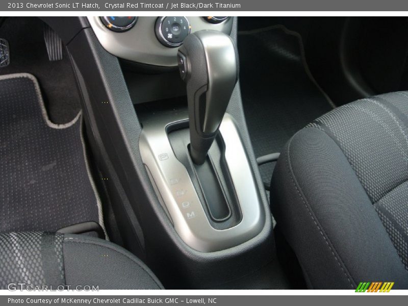 Crystal Red Tintcoat / Jet Black/Dark Titanium 2013 Chevrolet Sonic LT Hatch