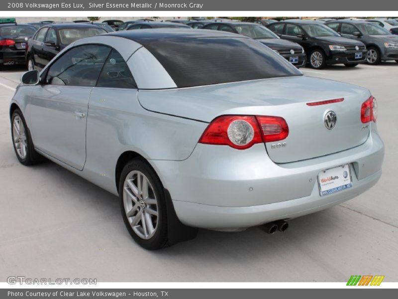 Silver Essence Metallic / Moonrock Gray 2008 Volkswagen Eos Lux