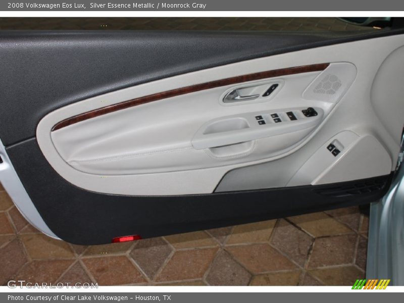 Silver Essence Metallic / Moonrock Gray 2008 Volkswagen Eos Lux