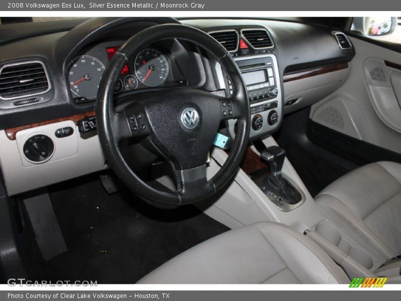 Silver Essence Metallic / Moonrock Gray 2008 Volkswagen Eos Lux