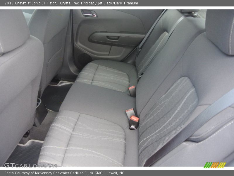 Crystal Red Tintcoat / Jet Black/Dark Titanium 2013 Chevrolet Sonic LT Hatch