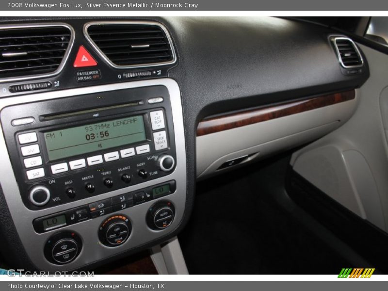 Silver Essence Metallic / Moonrock Gray 2008 Volkswagen Eos Lux