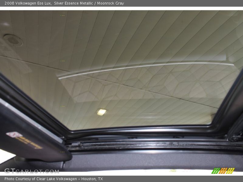 Silver Essence Metallic / Moonrock Gray 2008 Volkswagen Eos Lux