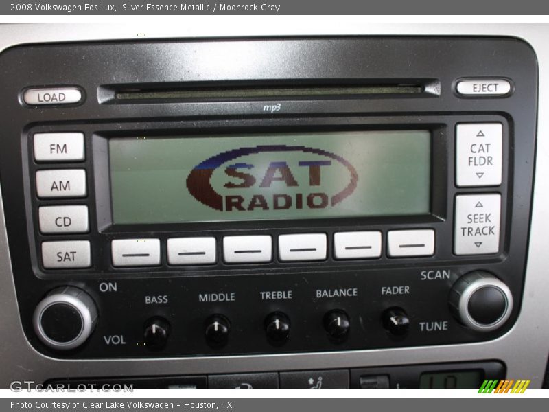 Silver Essence Metallic / Moonrock Gray 2008 Volkswagen Eos Lux