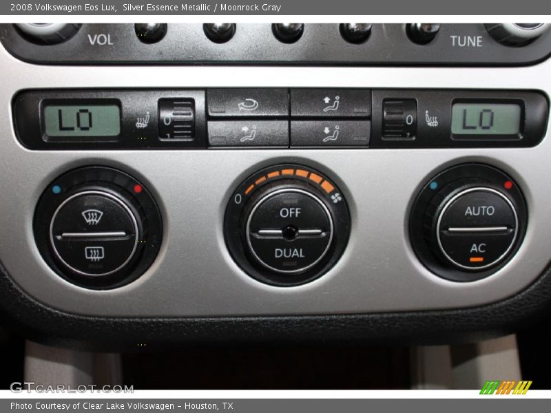 Silver Essence Metallic / Moonrock Gray 2008 Volkswagen Eos Lux