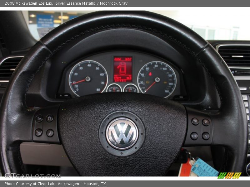 Silver Essence Metallic / Moonrock Gray 2008 Volkswagen Eos Lux