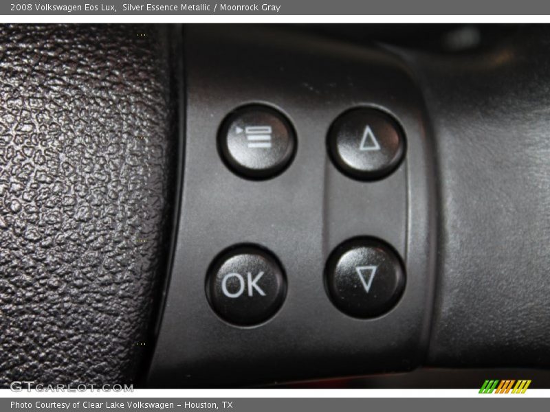 Silver Essence Metallic / Moonrock Gray 2008 Volkswagen Eos Lux