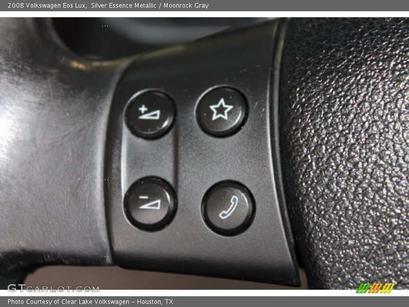Silver Essence Metallic / Moonrock Gray 2008 Volkswagen Eos Lux