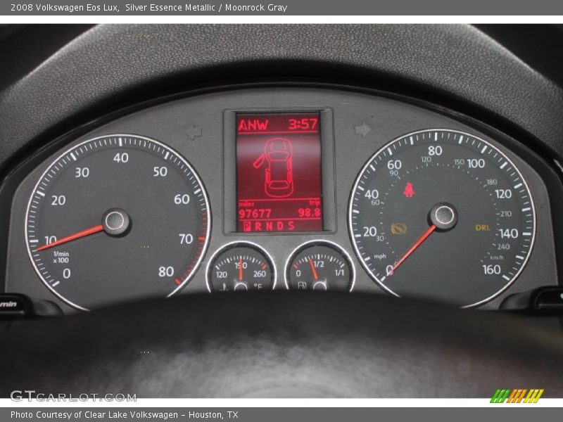 Silver Essence Metallic / Moonrock Gray 2008 Volkswagen Eos Lux