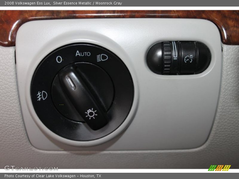 Silver Essence Metallic / Moonrock Gray 2008 Volkswagen Eos Lux