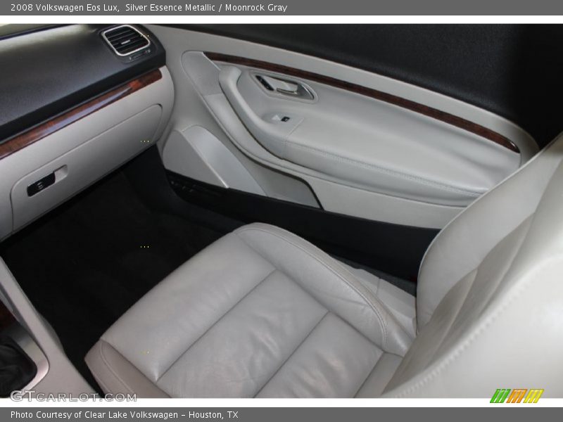 Silver Essence Metallic / Moonrock Gray 2008 Volkswagen Eos Lux