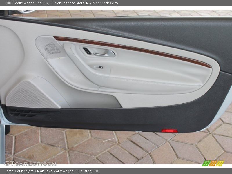 Silver Essence Metallic / Moonrock Gray 2008 Volkswagen Eos Lux