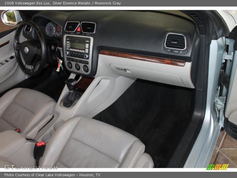 Silver Essence Metallic / Moonrock Gray 2008 Volkswagen Eos Lux