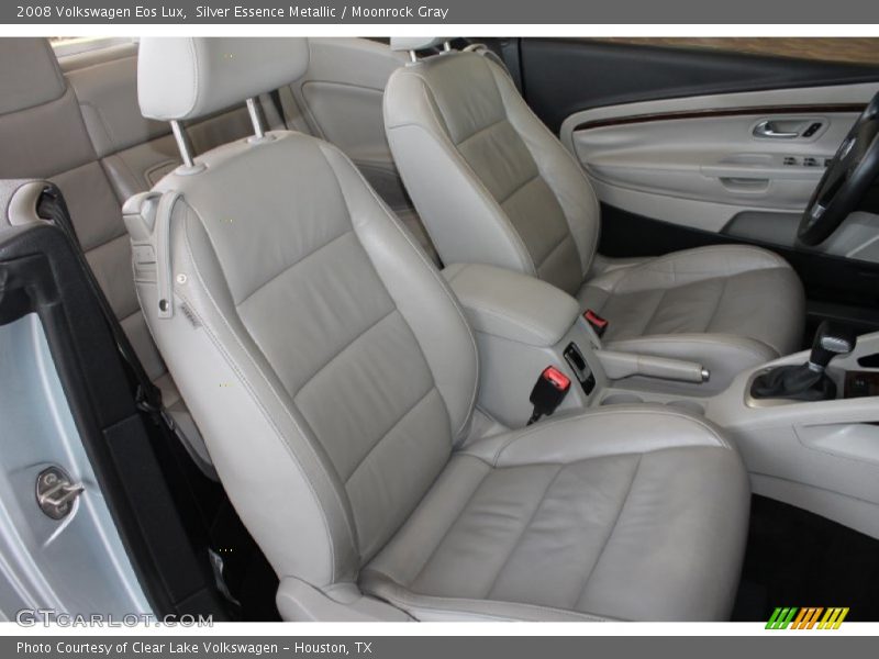 Silver Essence Metallic / Moonrock Gray 2008 Volkswagen Eos Lux