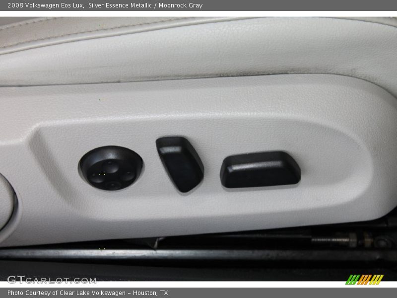 Silver Essence Metallic / Moonrock Gray 2008 Volkswagen Eos Lux