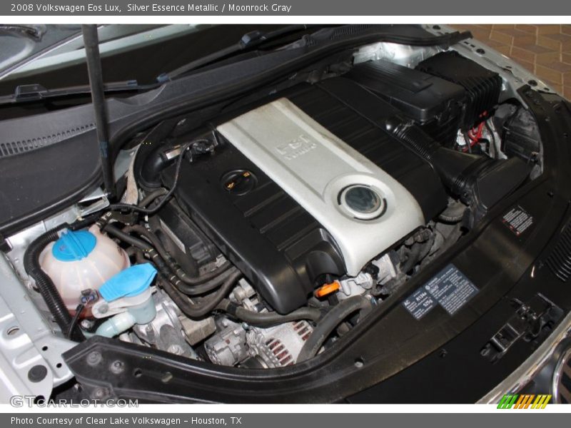 Silver Essence Metallic / Moonrock Gray 2008 Volkswagen Eos Lux