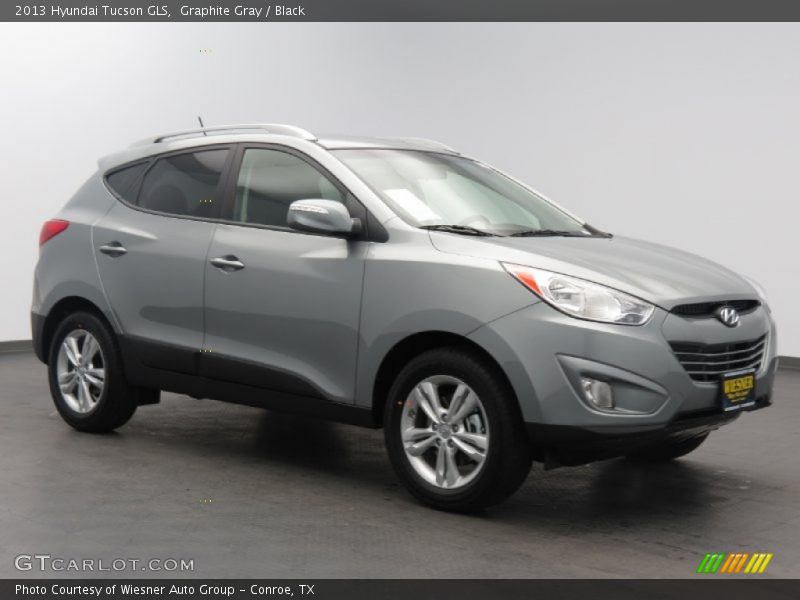 Graphite Gray / Black 2013 Hyundai Tucson GLS