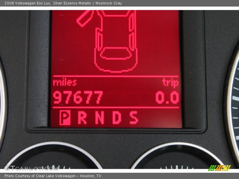 Silver Essence Metallic / Moonrock Gray 2008 Volkswagen Eos Lux