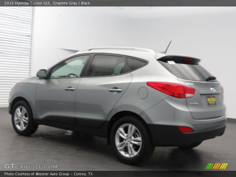 Graphite Gray / Black 2013 Hyundai Tucson GLS