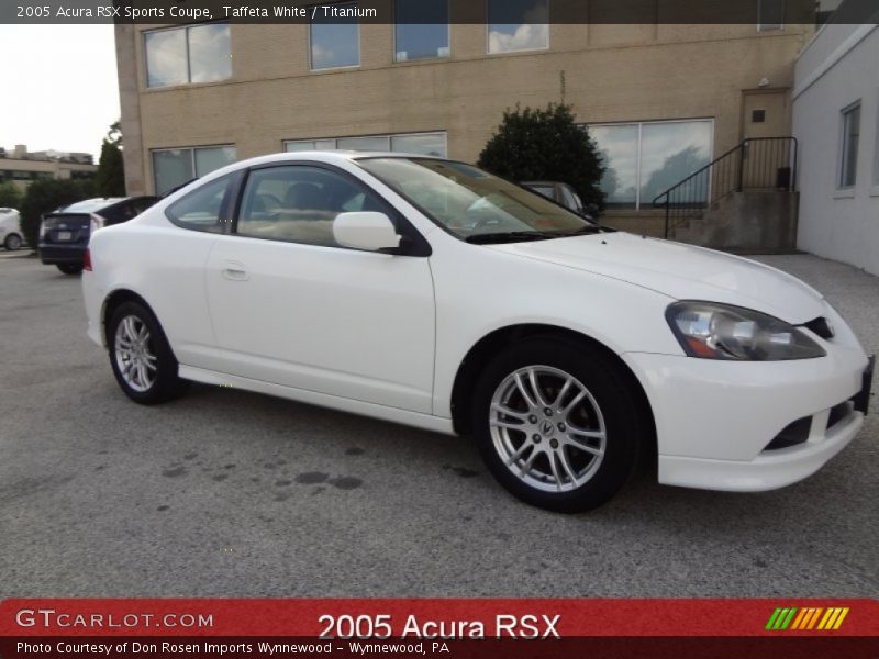 Taffeta White / Titanium 2005 Acura RSX Sports Coupe