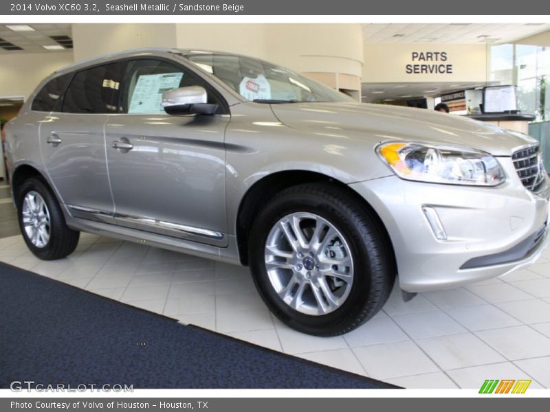Seashell Metallic / Sandstone Beige 2014 Volvo XC60 3.2